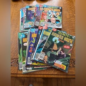 21 issues Bronze Age DC Comics Secrets of Haunted House 1977-1982